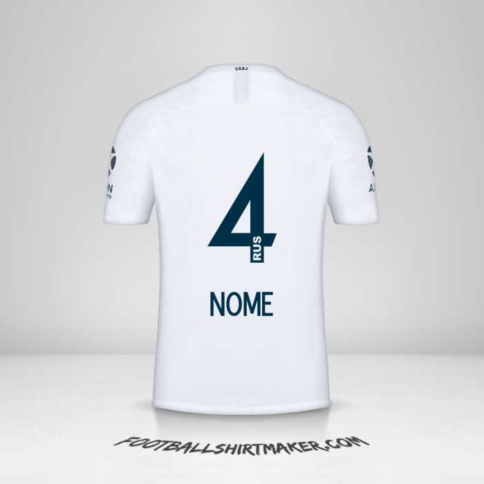 Camisa Boca Juniors 2018/19 Alternativa -  nome - 4