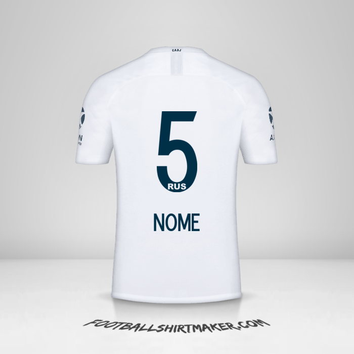 Maglia Boca Juniors 2018/19 Seconda -  nome - 5