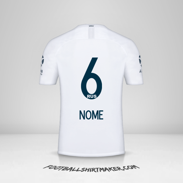 Camisa Boca Juniors 2018/19 Alternativa -  nome - 6