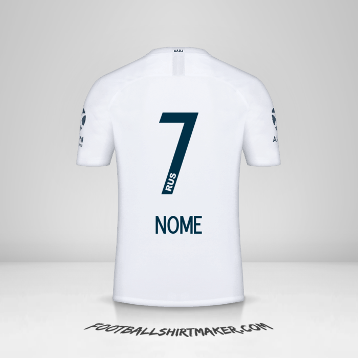 Camisola Boca Juniors 2018/19 Alternativa -  nome - 7