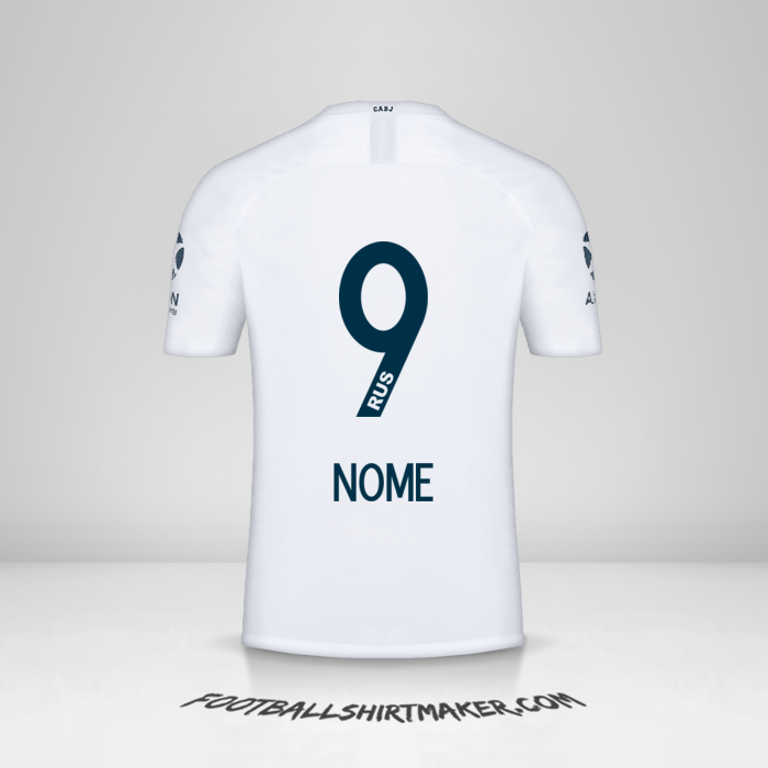 Camisa Boca Juniors 2018/19 Alternativa -  nome - 9