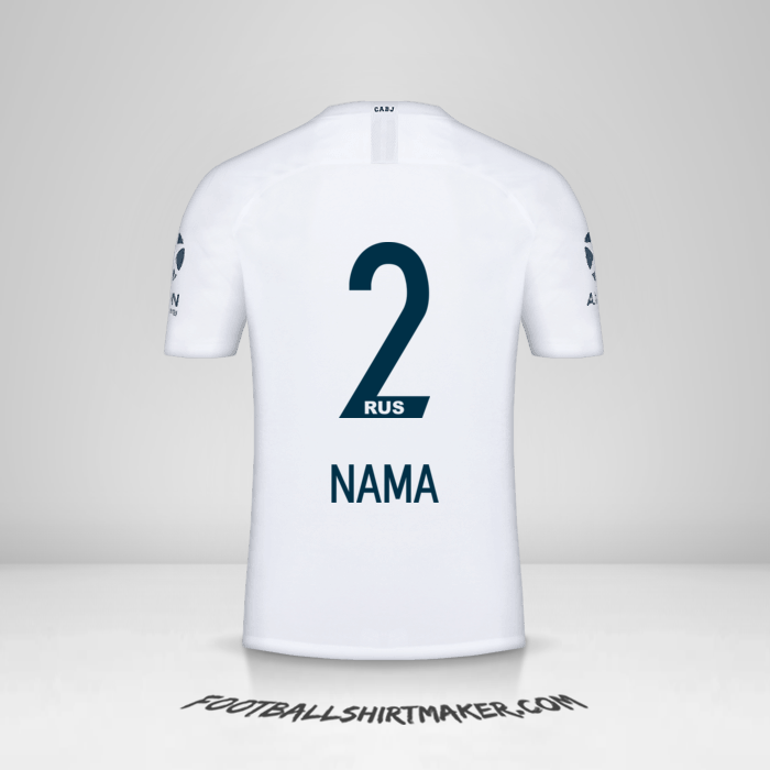 Jersey Boca Juniors 2018/19 Alternatif -  nama - 2