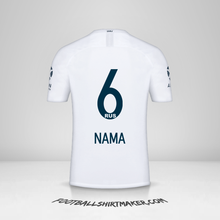 Jersey Boca Juniors 2018/19 Alternatif -  nama - 6