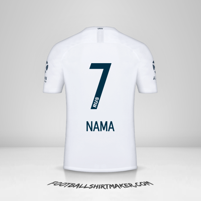 Jersey Boca Juniors 2018/19 Alternatif -  nama - 7