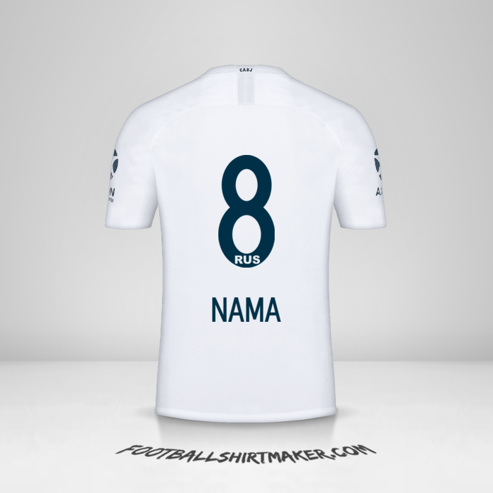 Jersey Boca Juniors 2018/19 Alternatif -  nama - 8