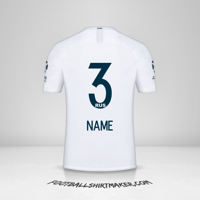 Trikot Boca Juniors 2018/19 Auswärts -  name - 3