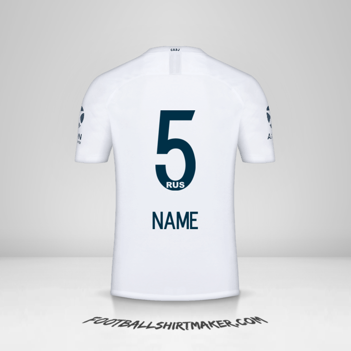 Shirt Boca Juniors 2018/19 Away -  name - 5