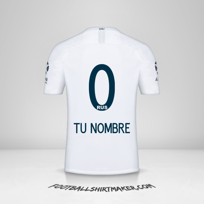 Jersey Boca Juniors 2018/19 II -  tu nombre - 0
