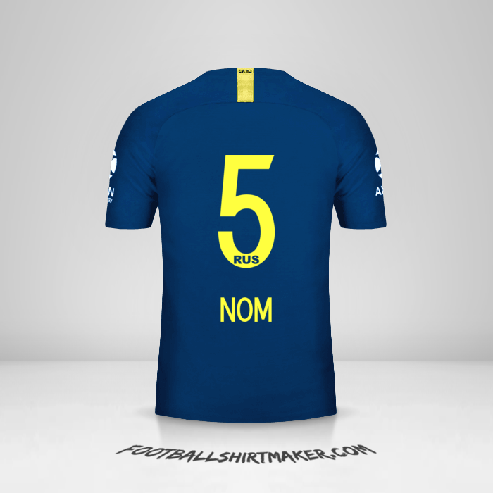 Maillot Boca Juniors 2018/19 -  nom - 5