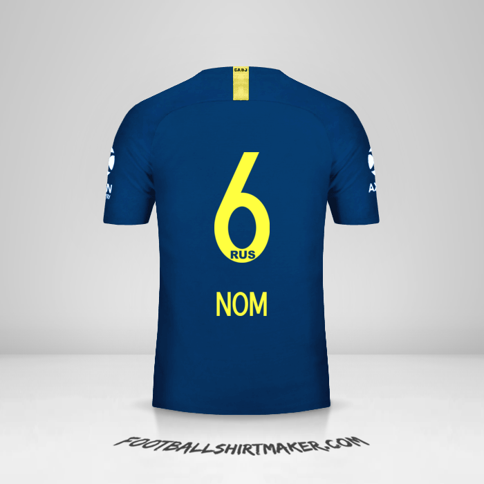 Maillot Boca Juniors 2018/19 -  nom - 6