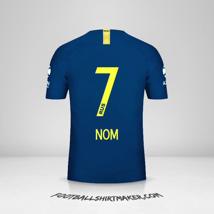 Maillot Boca Juniors 2018/19 -  nom - 7