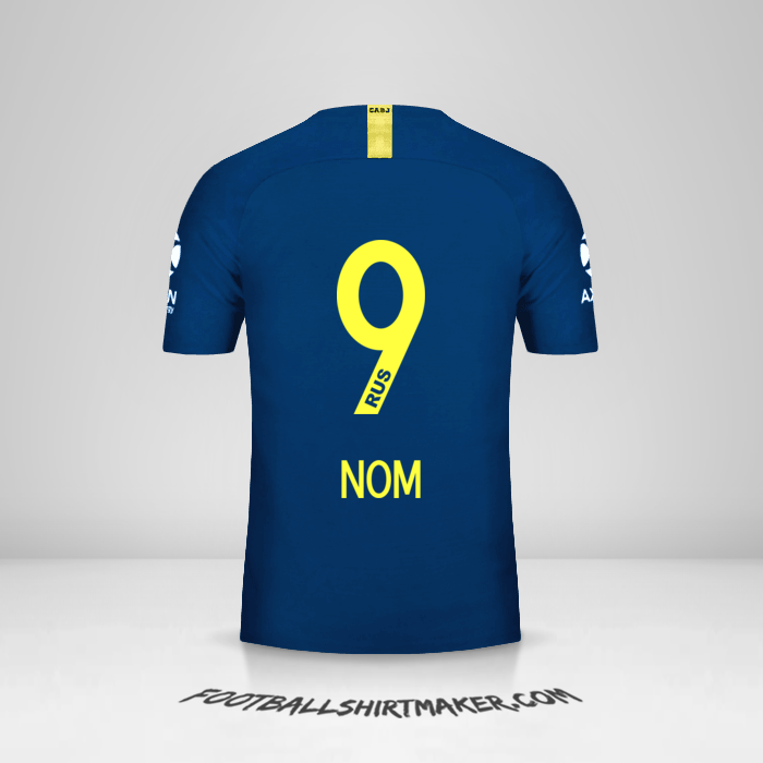 Maillot Boca Juniors 2018/19 -  nom - 9