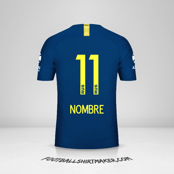 Jersey Boca Juniors 2018/19 -  nombre - 11