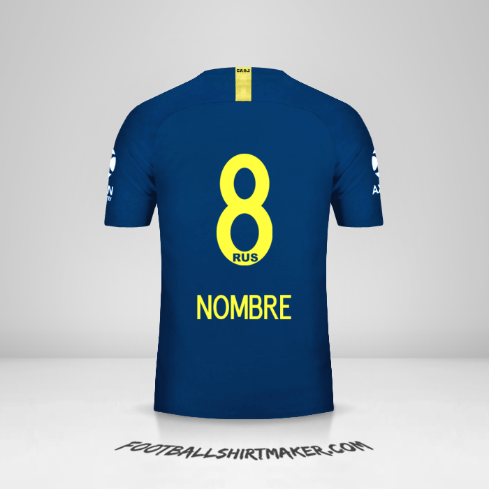 Jersey Boca Juniors 2018/19 -  nombre - 8