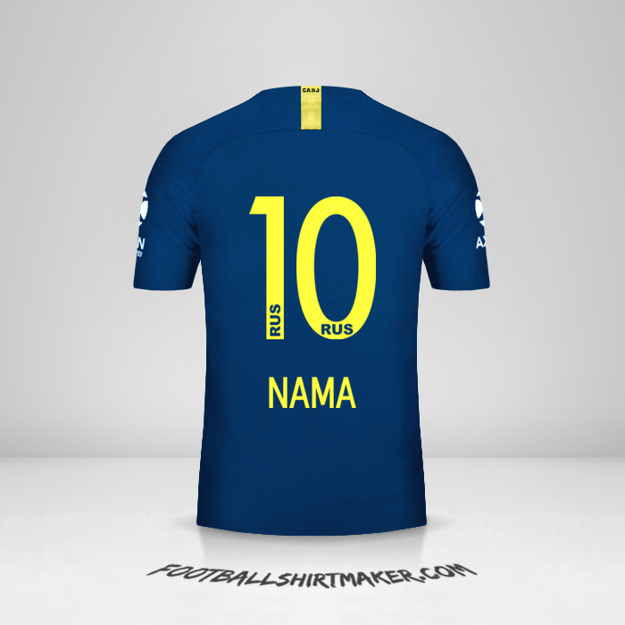 Jersey Boca Juniors 2018/19 -  nama - 10