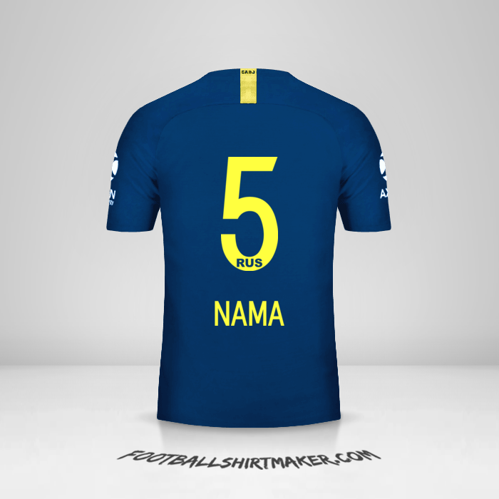 Jersey Boca Juniors 2018/19 -  nama - 5