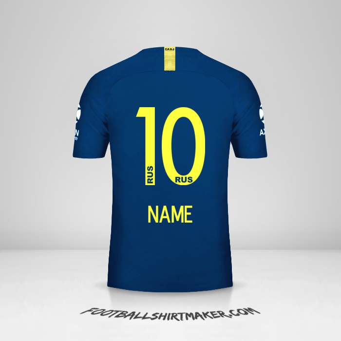 Shirt Boca Juniors 2018/19 -  name - 10