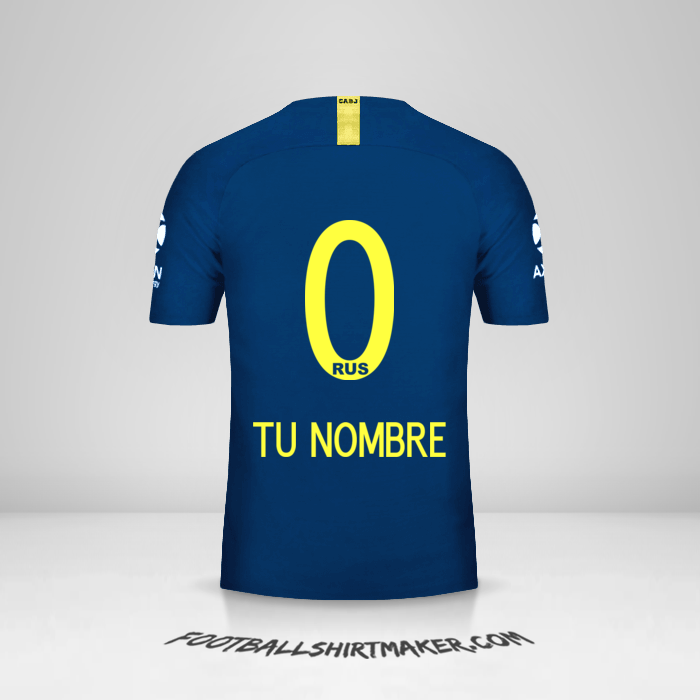 Camiseta Boca Juniors 2018/19 -  tu nombre - 0
