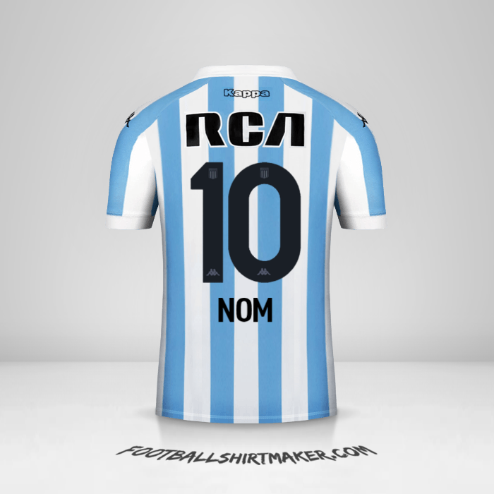 Maillot Racing Club 2018 -  nom - 10