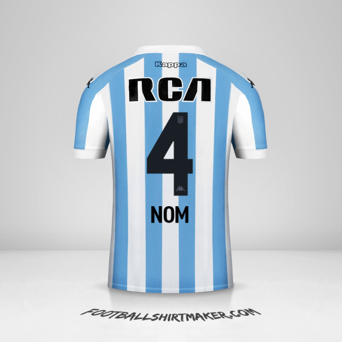 Maillot Racing Club 2018 -  nom - 4