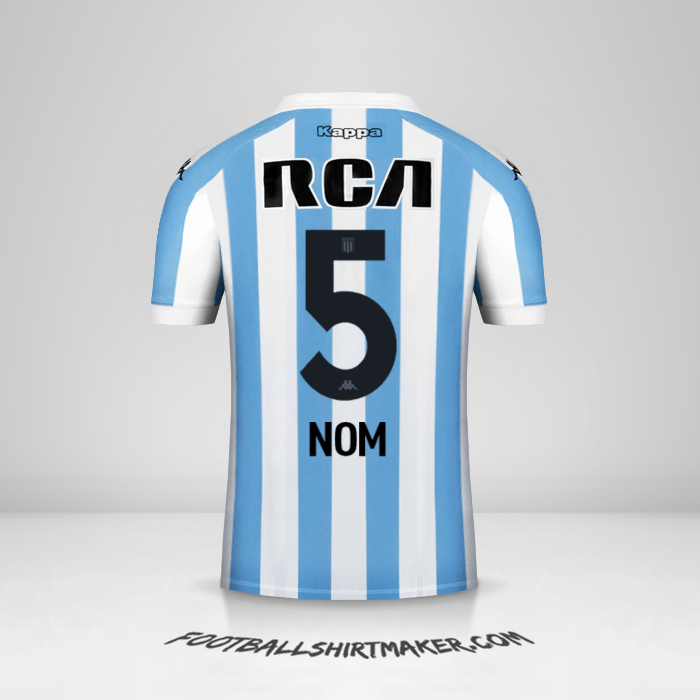 Maillot Racing Club 2018 -  nom - 5