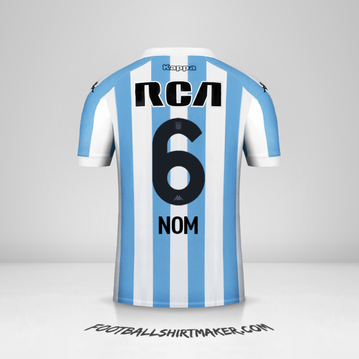 Maillot Racing Club 2018 -  nom - 6