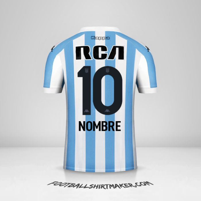 Jersey Racing Club 2018 -  nombre - 10