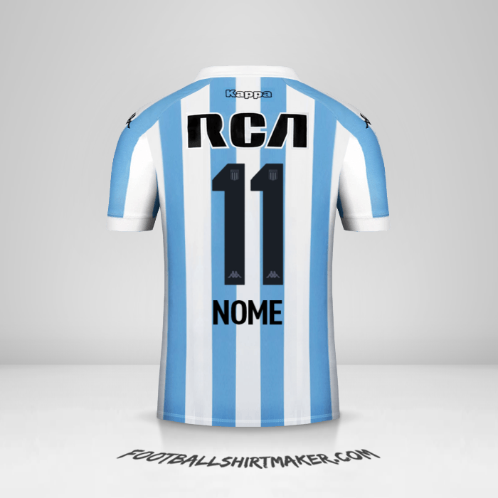 Camisa Racing Club 2018 -  nome - 11