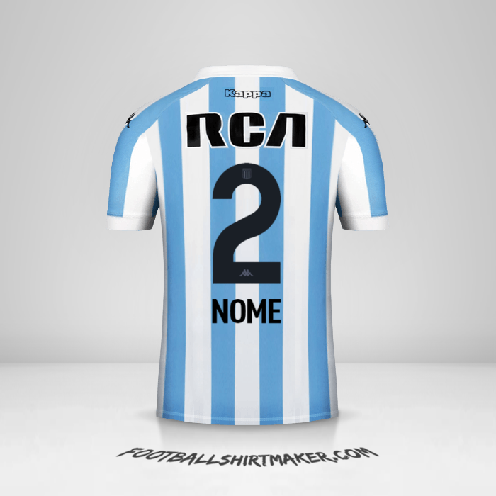 Camisola Racing Club 2018 -  nome - 2
