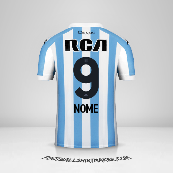 Camisola Racing Club 2018 -  nome - 9