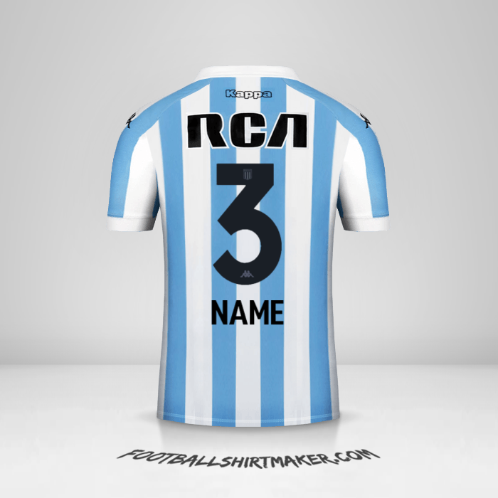 Trikot Racing Club 2018 -  name - 3