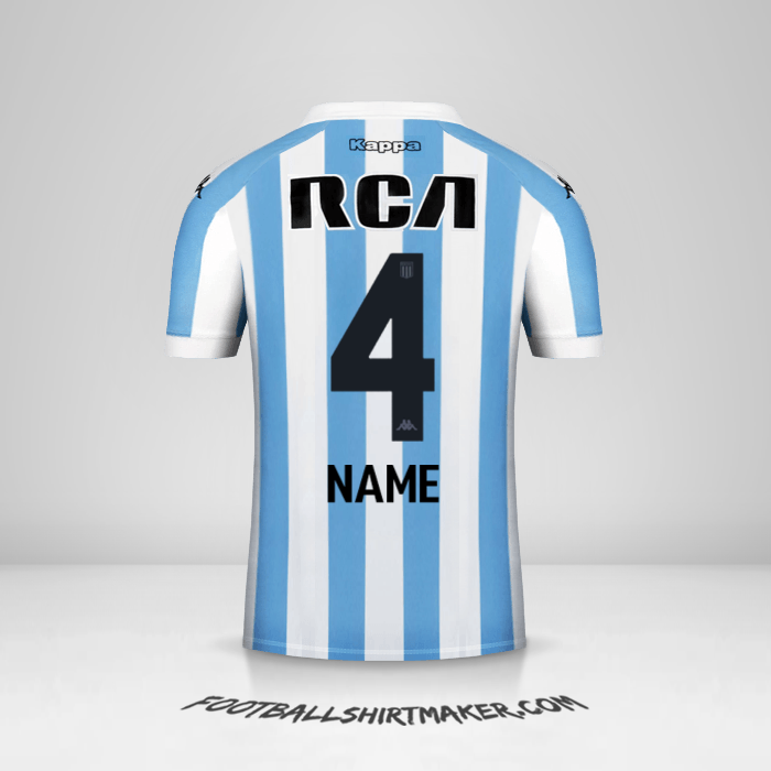 Trikot Racing Club 2018 -  name - 4