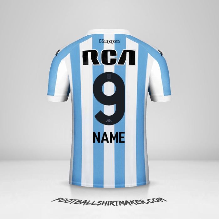 Trikot Racing Club 2018 -  name - 9
