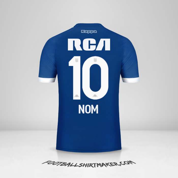 Maillot Racing Club 2018 Extérieur -  nom - 10