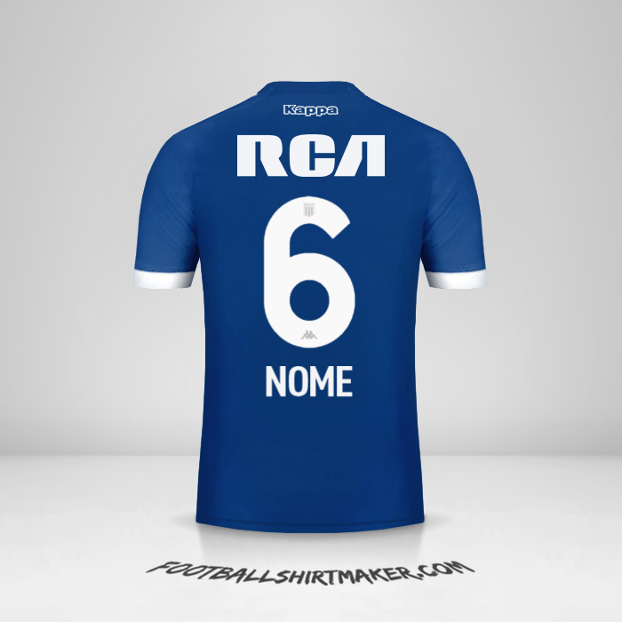 Camisa Racing Club 2018 Alternativa -  nome - 6