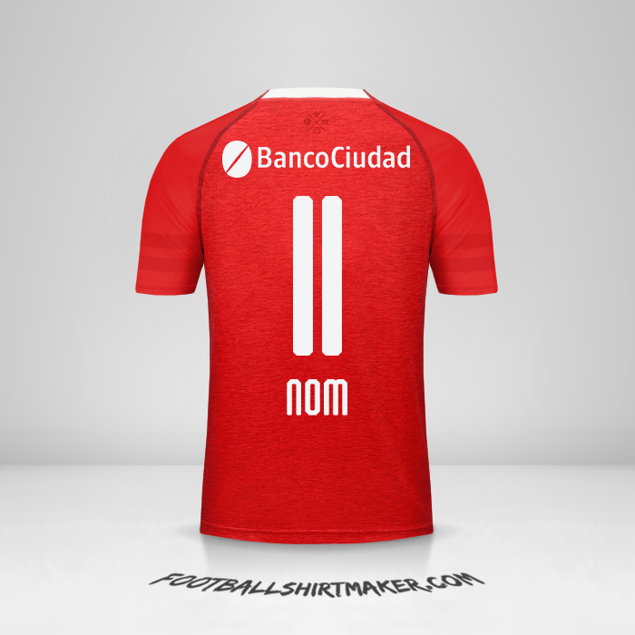 Maillot Independiente 2018/19 -  nom - 11
