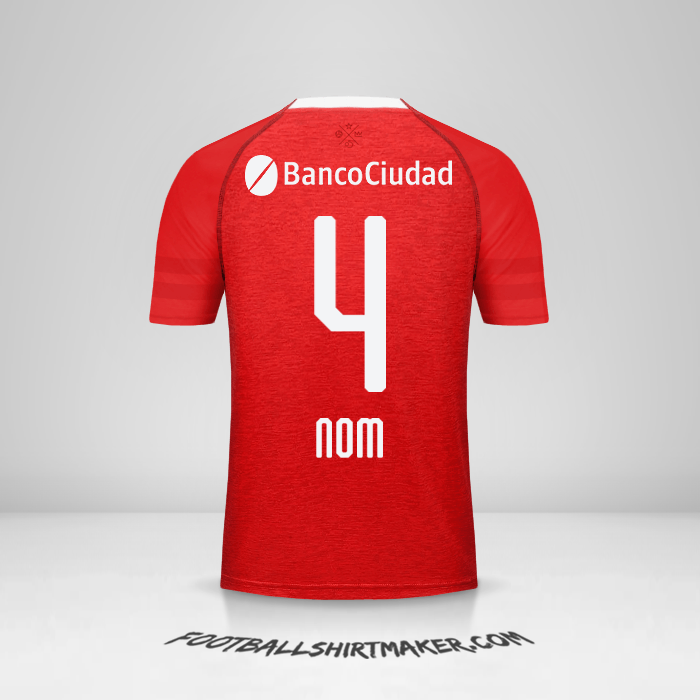 Maillot Independiente 2018/19 -  nom - 4