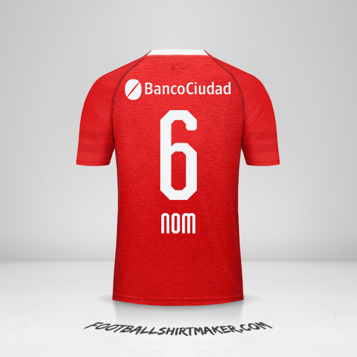 Maillot Independiente 2018/19 -  nom - 6
