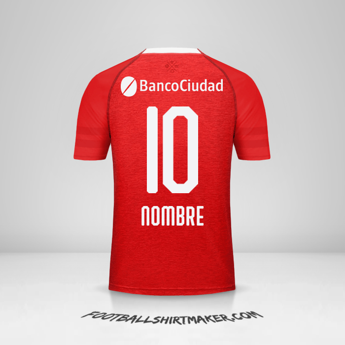 Jersey Independiente 2018/19 -  nombre - 10