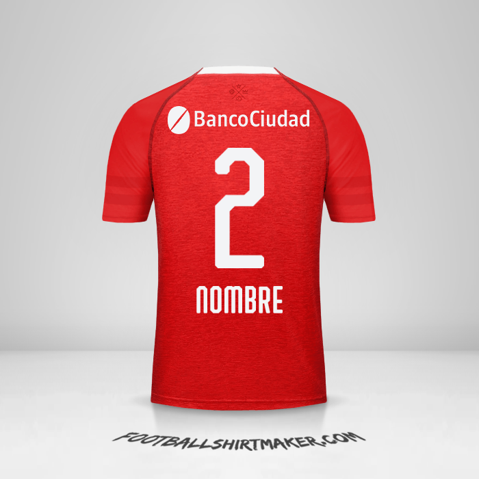 Jersey Independiente 2018/19 -  nombre - 2