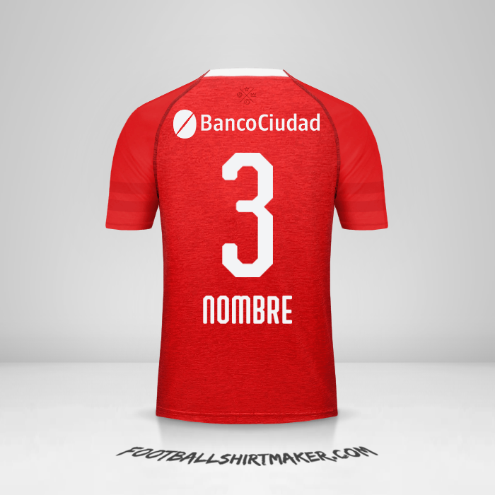 Jersey Independiente 2018/19 -  nombre - 3