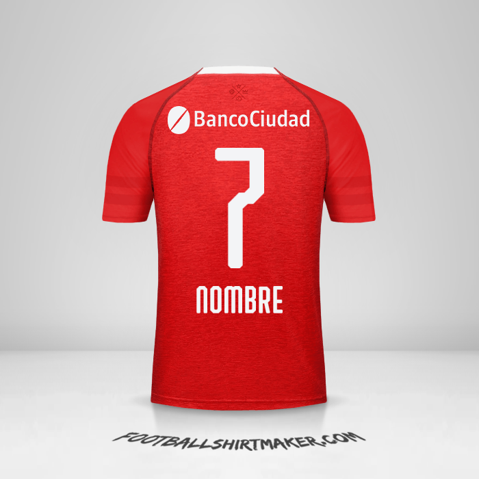 Jersey Independiente 2018/19 -  nombre - 7
