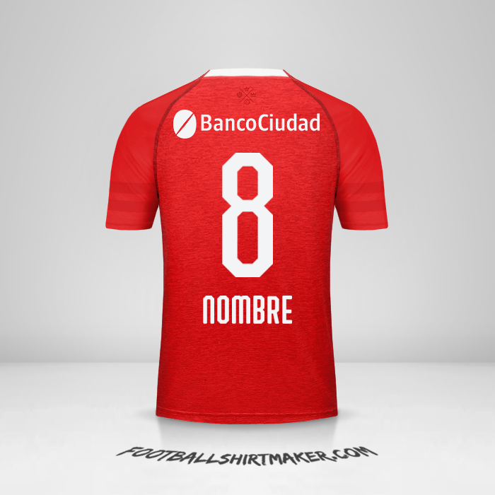 Jersey Independiente 2018/19 -  nombre - 8