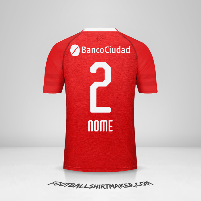Camisola Independiente 2018/19 -  nome - 2
