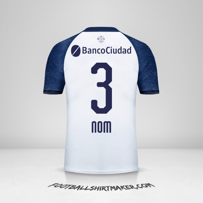 Maillot Independiente 2018/19 Extérieur -  nom - 3