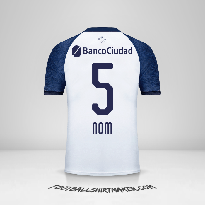Maillot Independiente 2018/19 Extérieur -  nom - 5