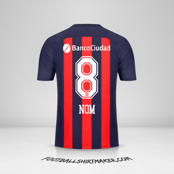 Maillot San Lorenzo 2018 -  nom - 8