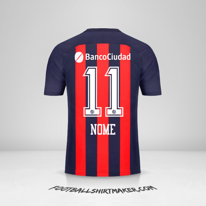 Camisola San Lorenzo 2018 -  nome - 11