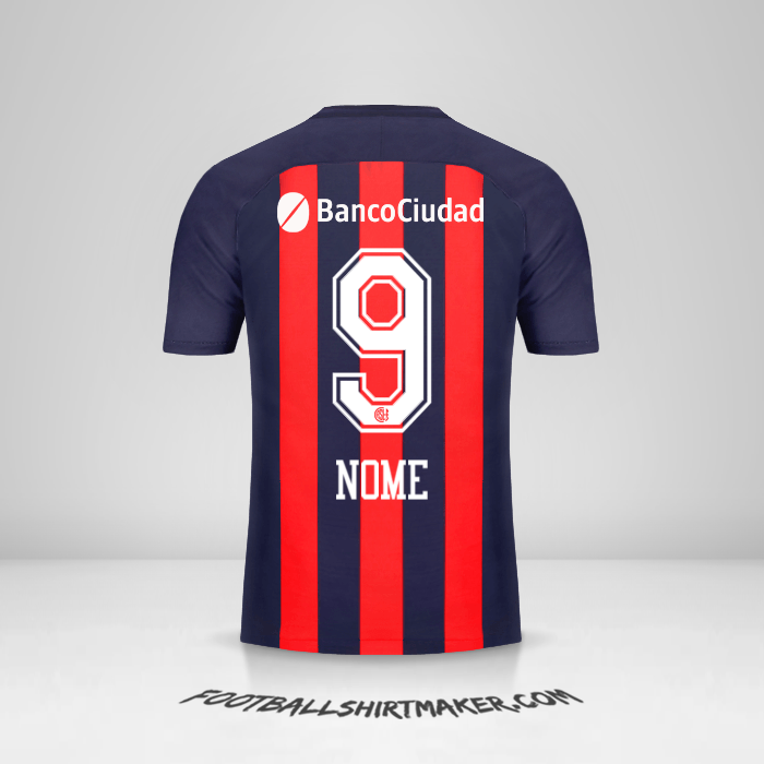Maglia San Lorenzo 2018 -  nome - 9