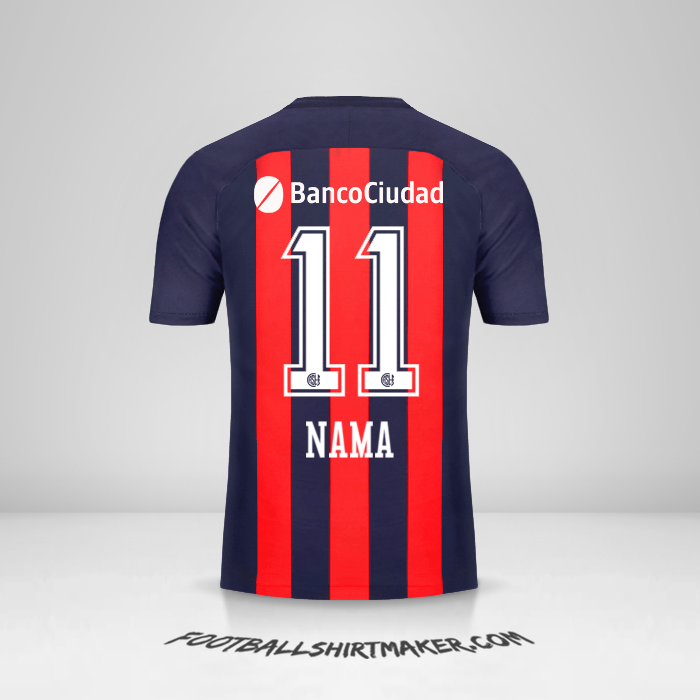Jersey San Lorenzo 2018 -  nama - 11